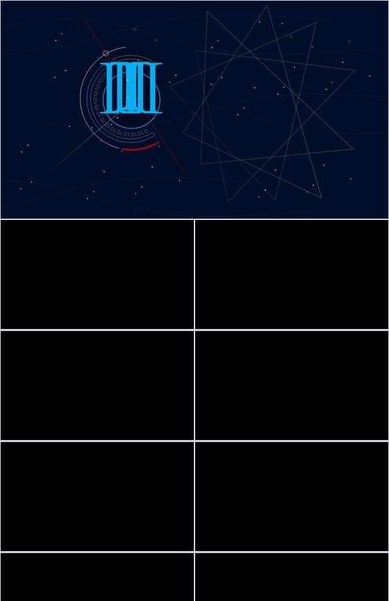 罗马星盘倒计时活动策划PPT模板