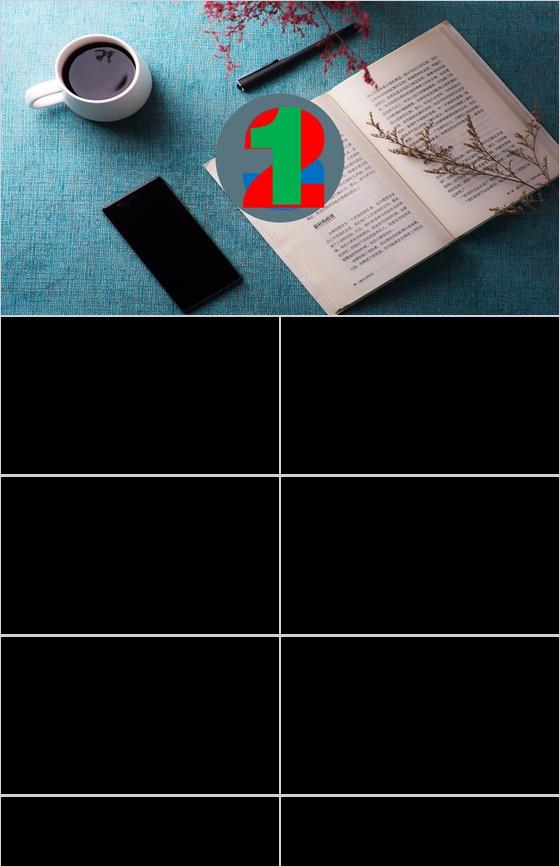 闲适午后擦除倒计时创意倒计时PPT模板