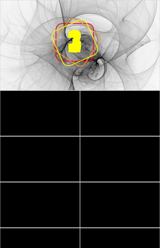 线框式倒计时企业策划通用PPT模板
