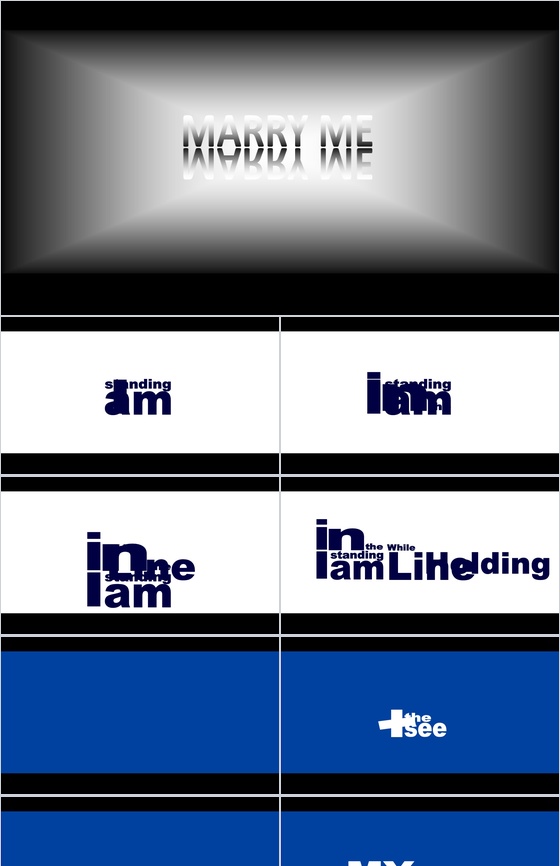 快闪电影片头音乐MV视频扁平风文字动画