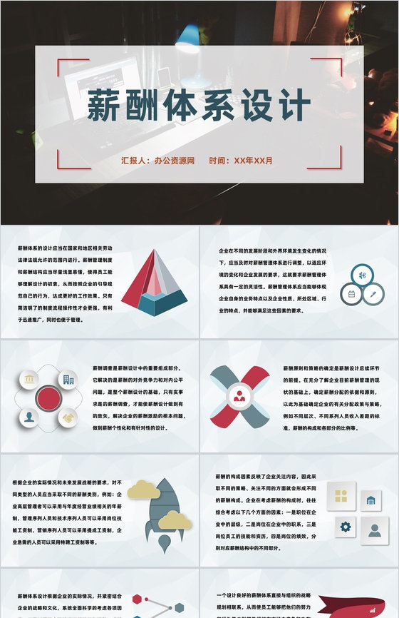 部门员工薪酬结构设计企业薪酬体系设计管理要求PPT模板