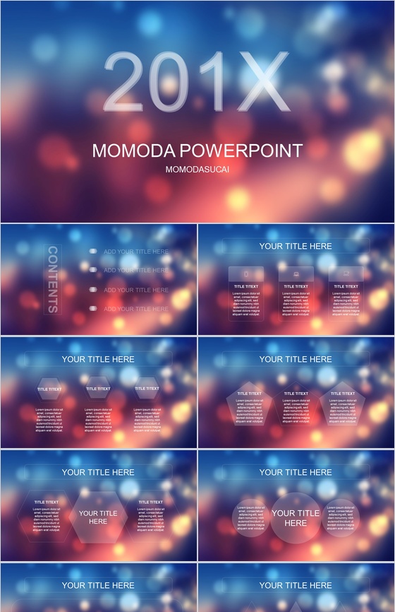 时尚创意欧美范商务公司介绍企业简介宣传PPT模板