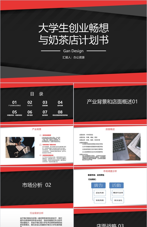 有梦想就有行动！大学生创业畅想与奶茶店计划书