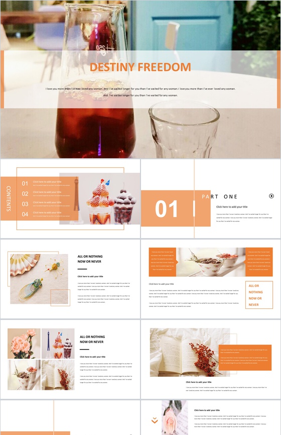 精美动态杂志风工作辞职报告个人简介PPT模板