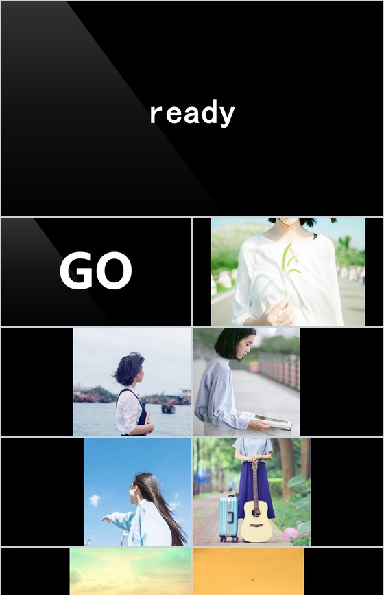 文艺简约大气快闪毕业季汇报总结PPT模板